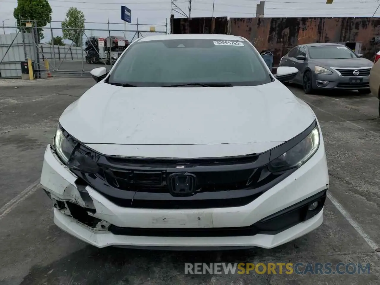 5 Photograph of a damaged car 2HGFC2F88LH552986 HONDA CIVIC 2020