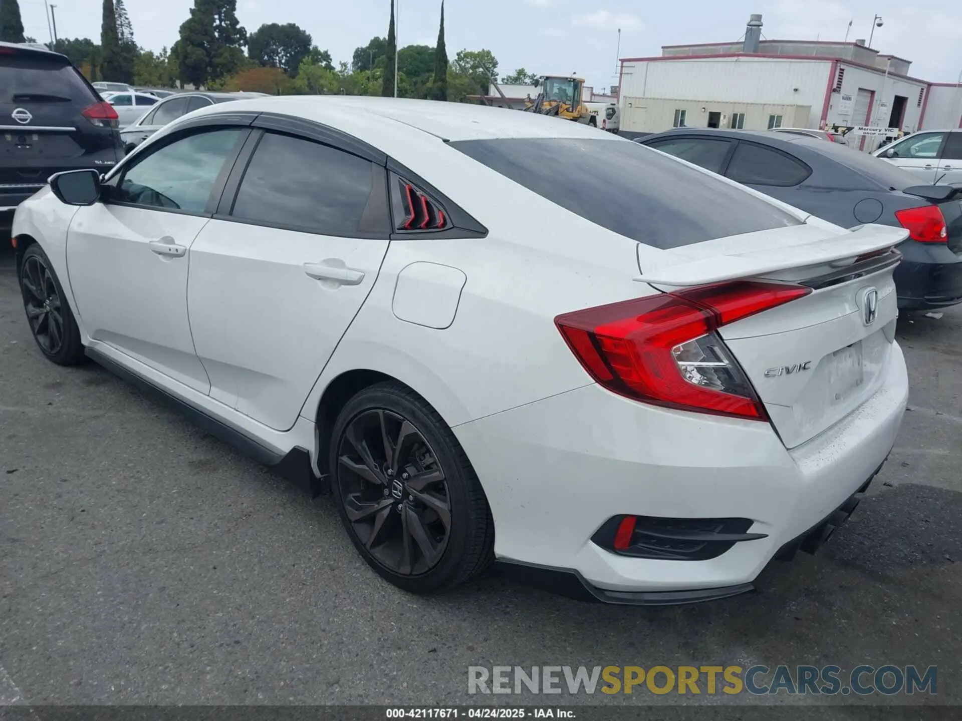 3 Photograph of a damaged car 2HGFC2F88LH555760 HONDA CIVIC 2020
