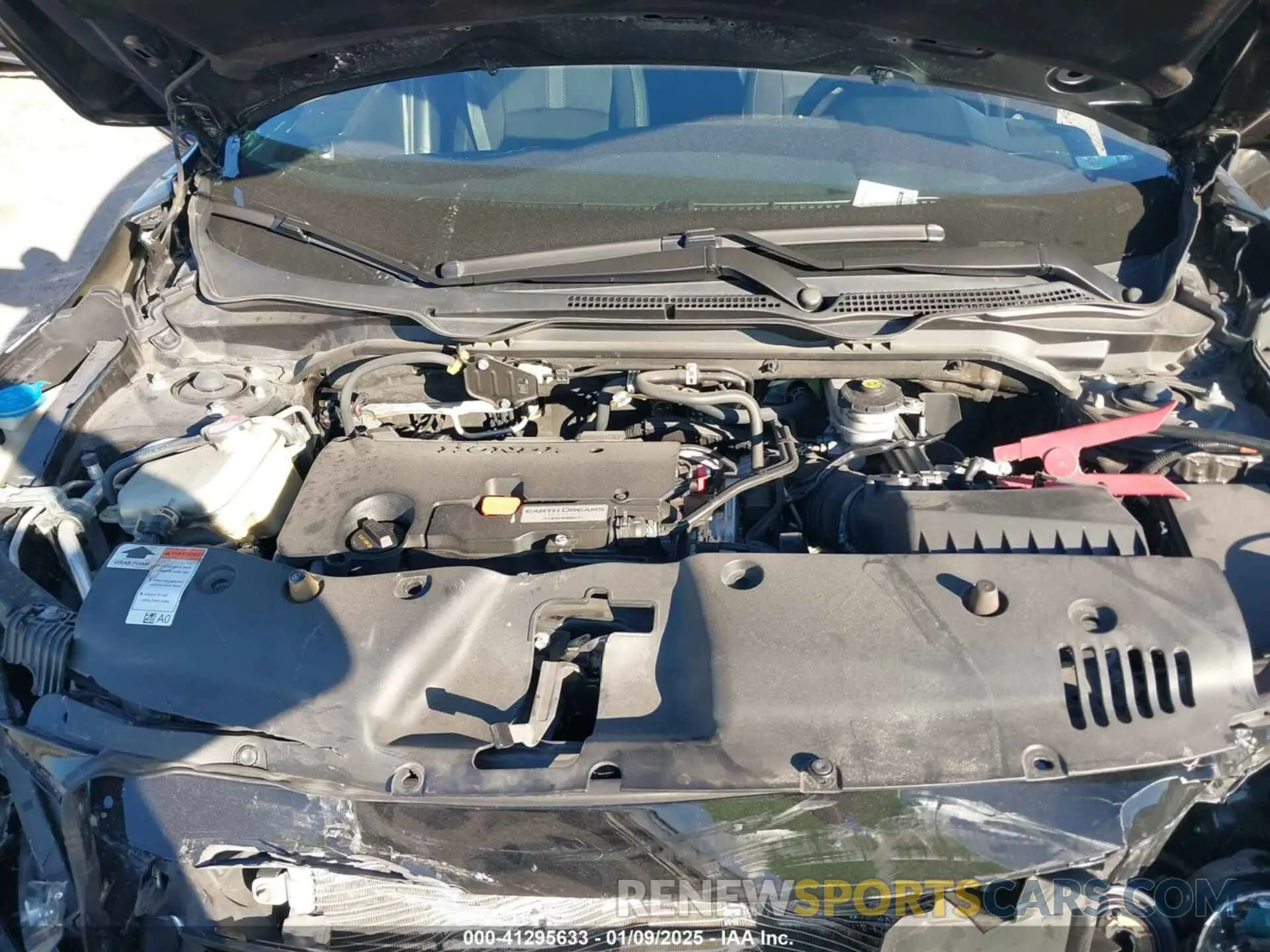 10 Photograph of a damaged car 2HGFC2F88LH556472 HONDA CIVIC 2020