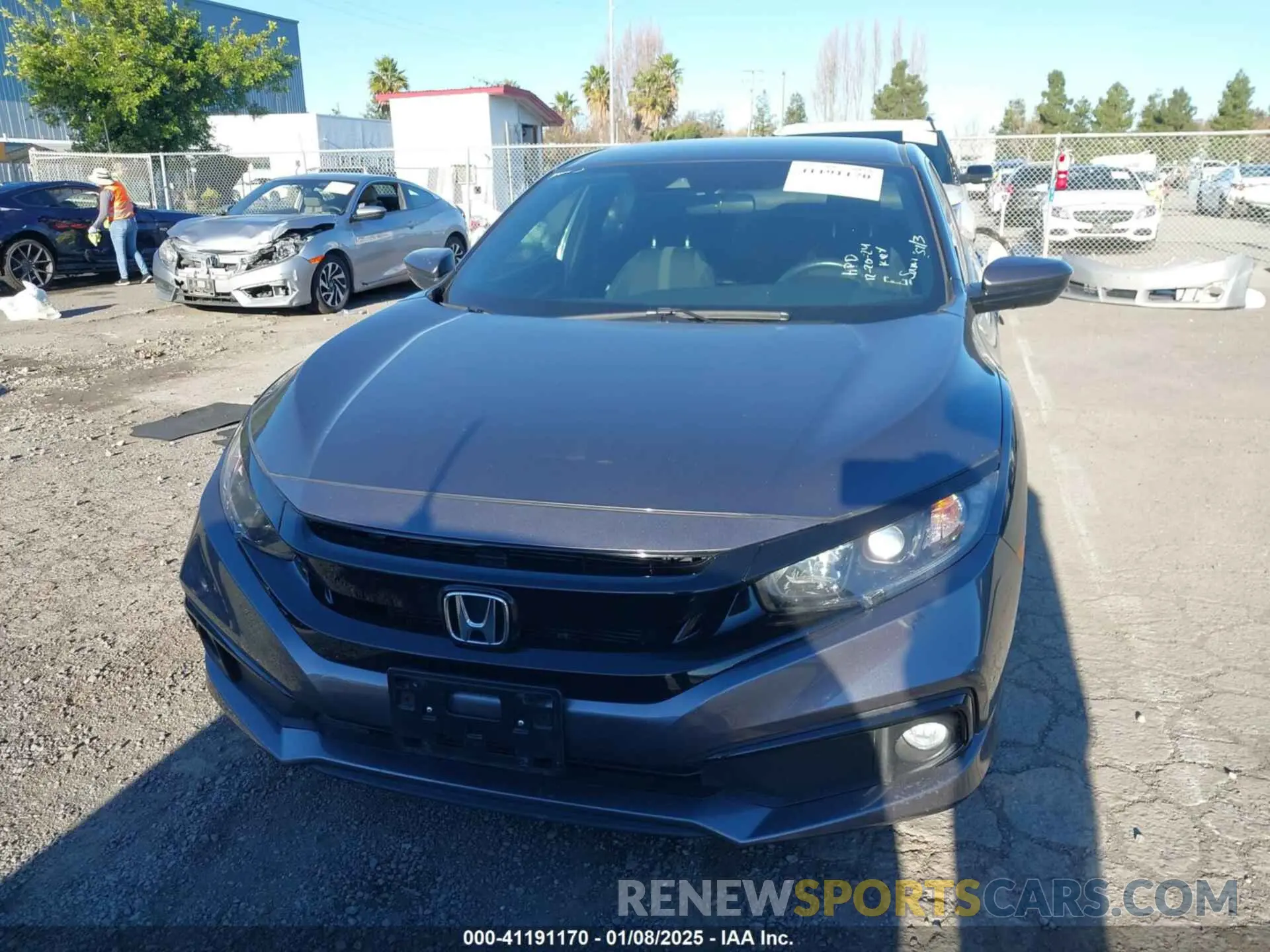 12 Photograph of a damaged car 2HGFC2F88LH558691 HONDA CIVIC 2020