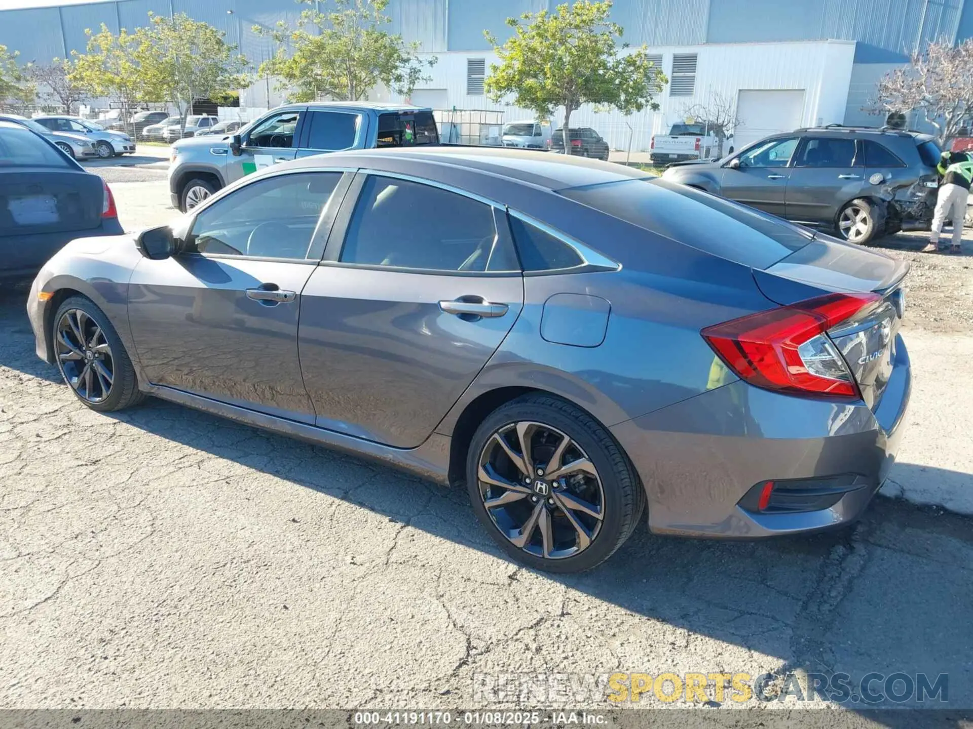3 Photograph of a damaged car 2HGFC2F88LH558691 HONDA CIVIC 2020