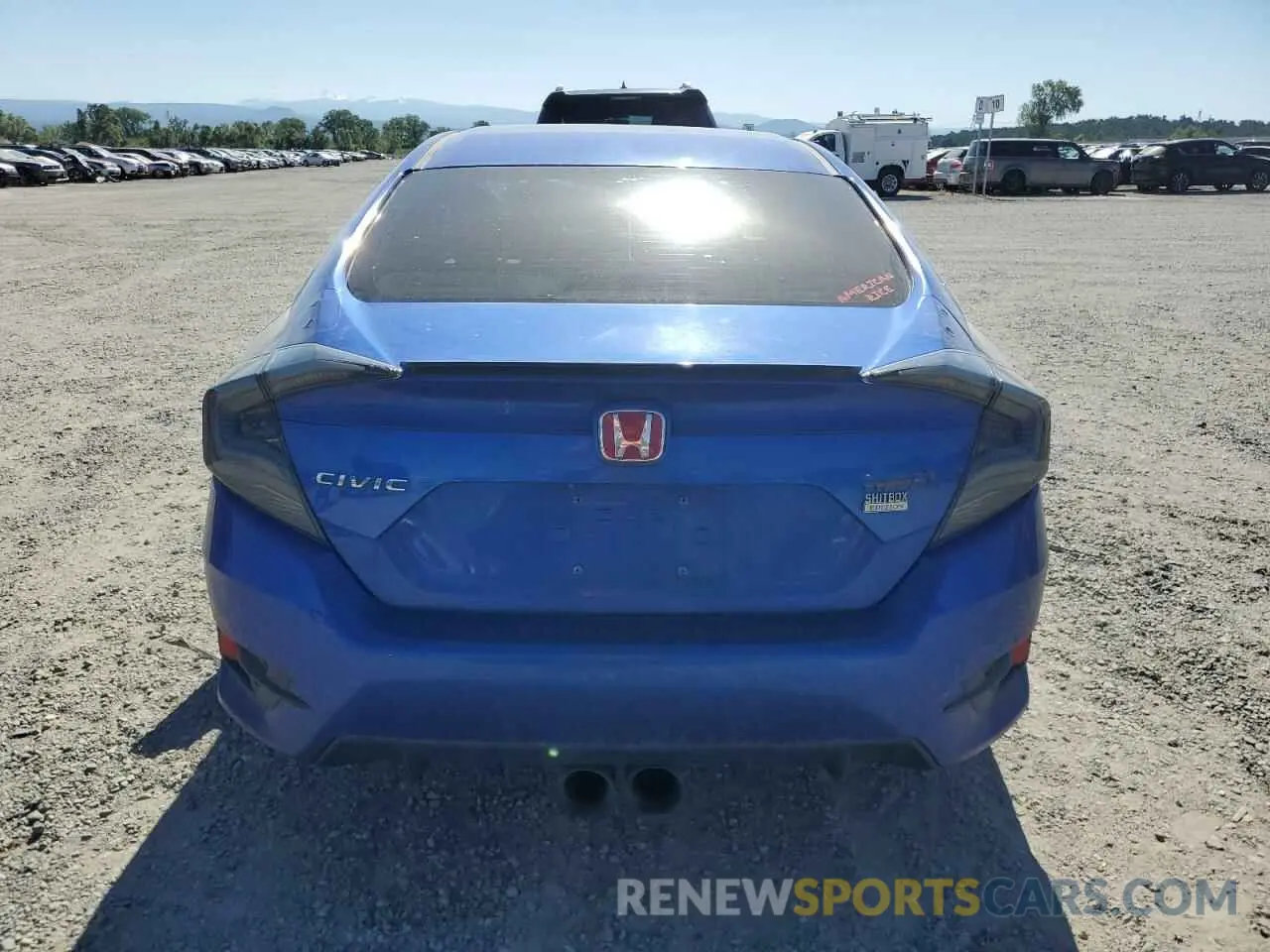 6 Photograph of a damaged car 2HGFC2F88LH559078 HONDA CIVIC 2020