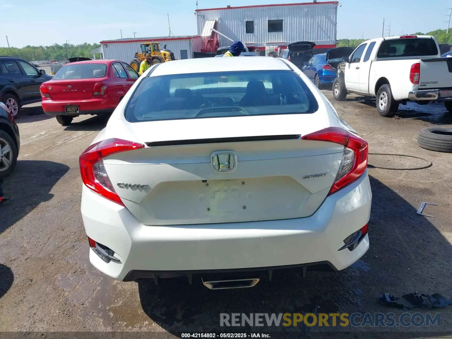 16 Photograph of a damaged car 2HGFC2F88LH579525 HONDA CIVIC 2020