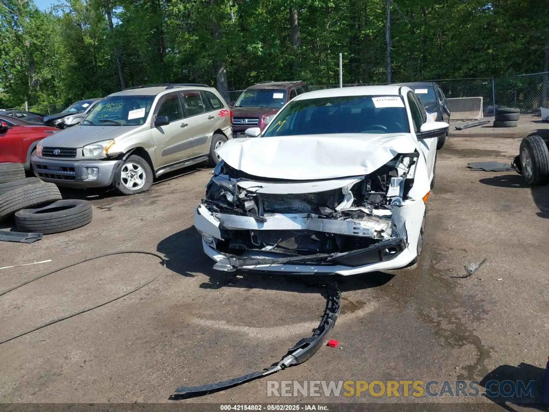 6 Photograph of a damaged car 2HGFC2F88LH579525 HONDA CIVIC 2020