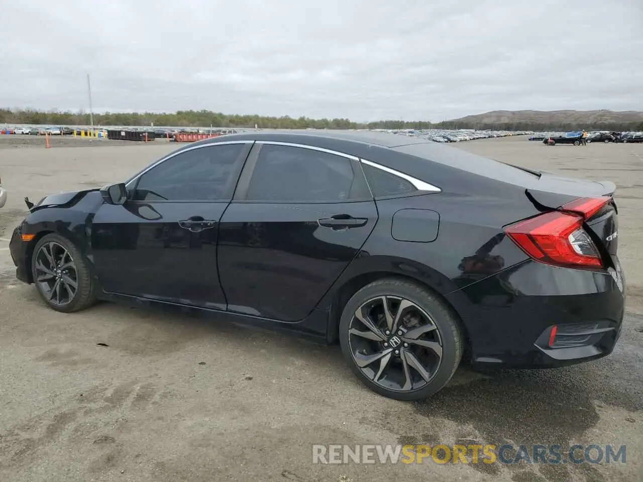 2 Photograph of a damaged car 2HGFC2F88LH587821 HONDA CIVIC 2020