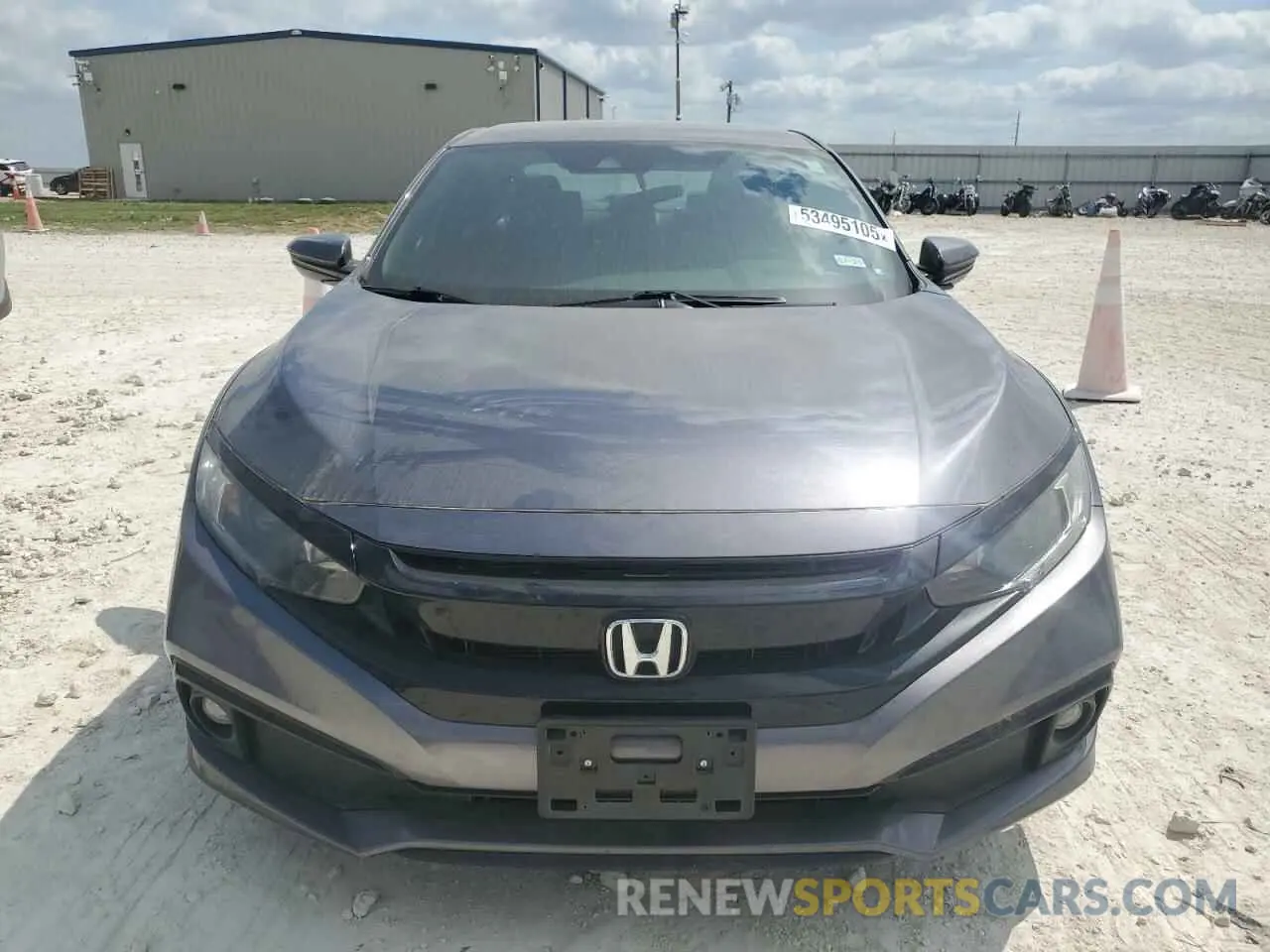 5 Photograph of a damaged car 2HGFC2F88LH592386 HONDA CIVIC 2020