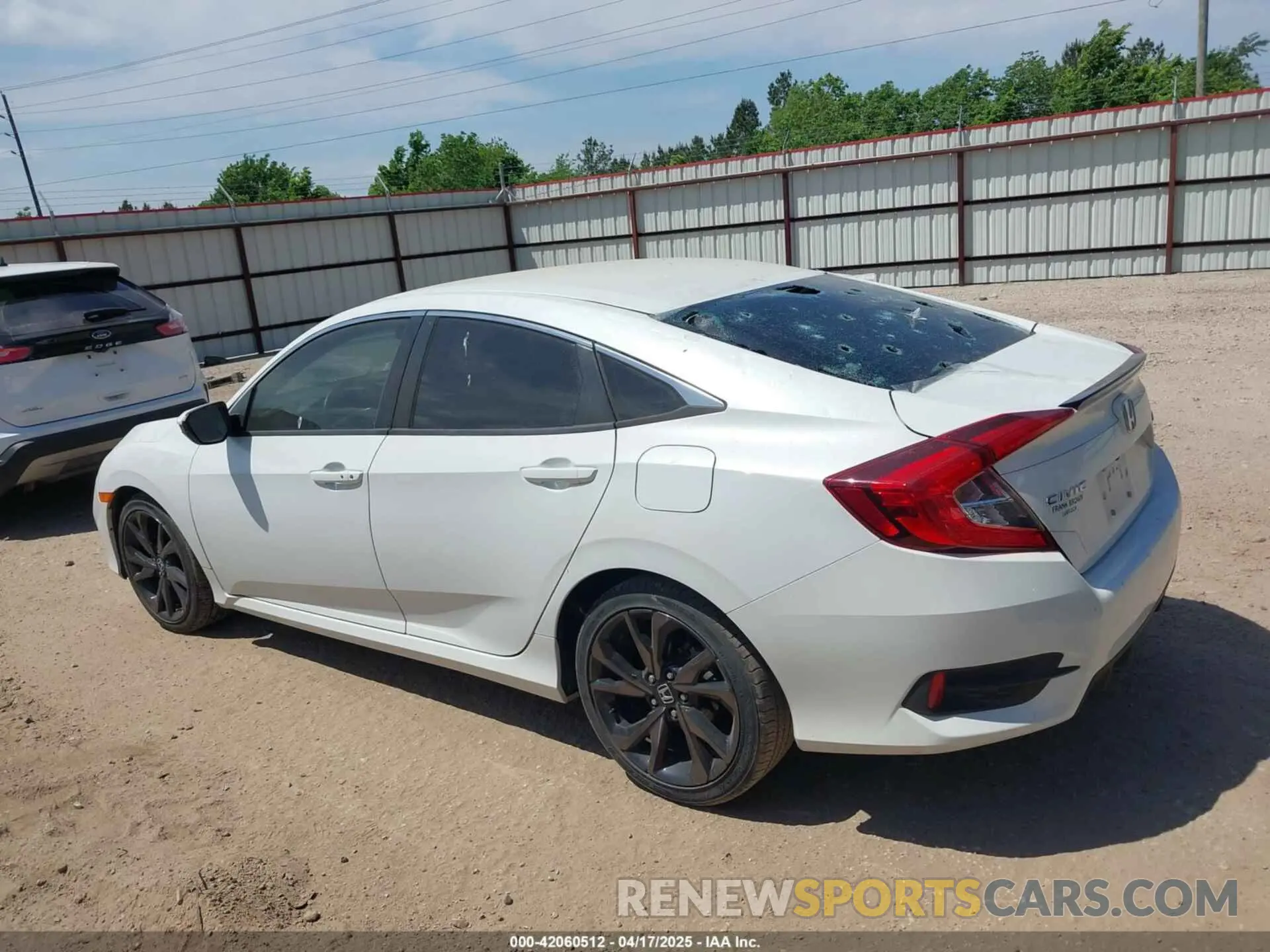 14 Photograph of a damaged car 2HGFC2F88LH599533 HONDA CIVIC 2020