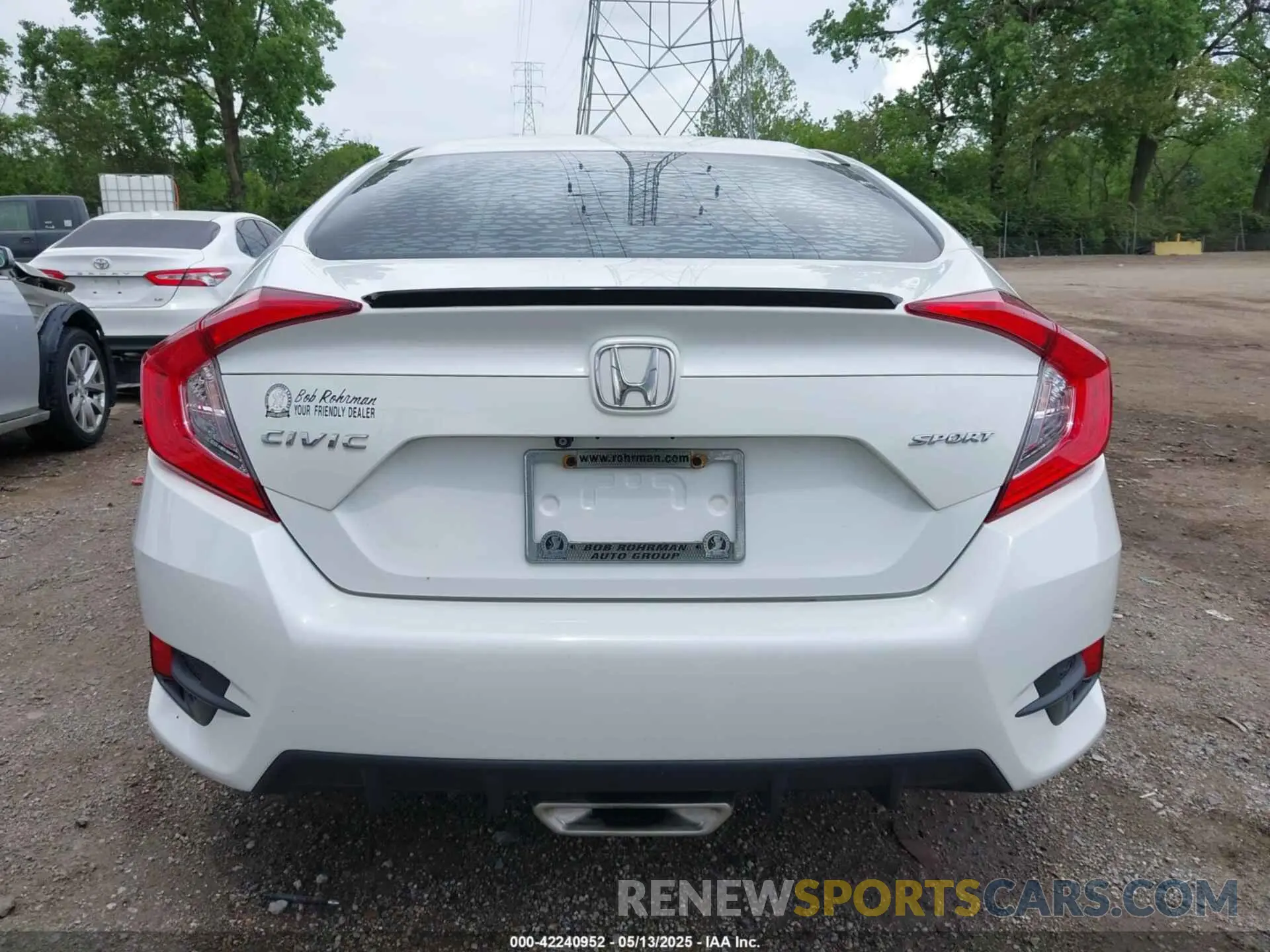 16 Photograph of a damaged car 2HGFC2F89LH504574 HONDA CIVIC 2020