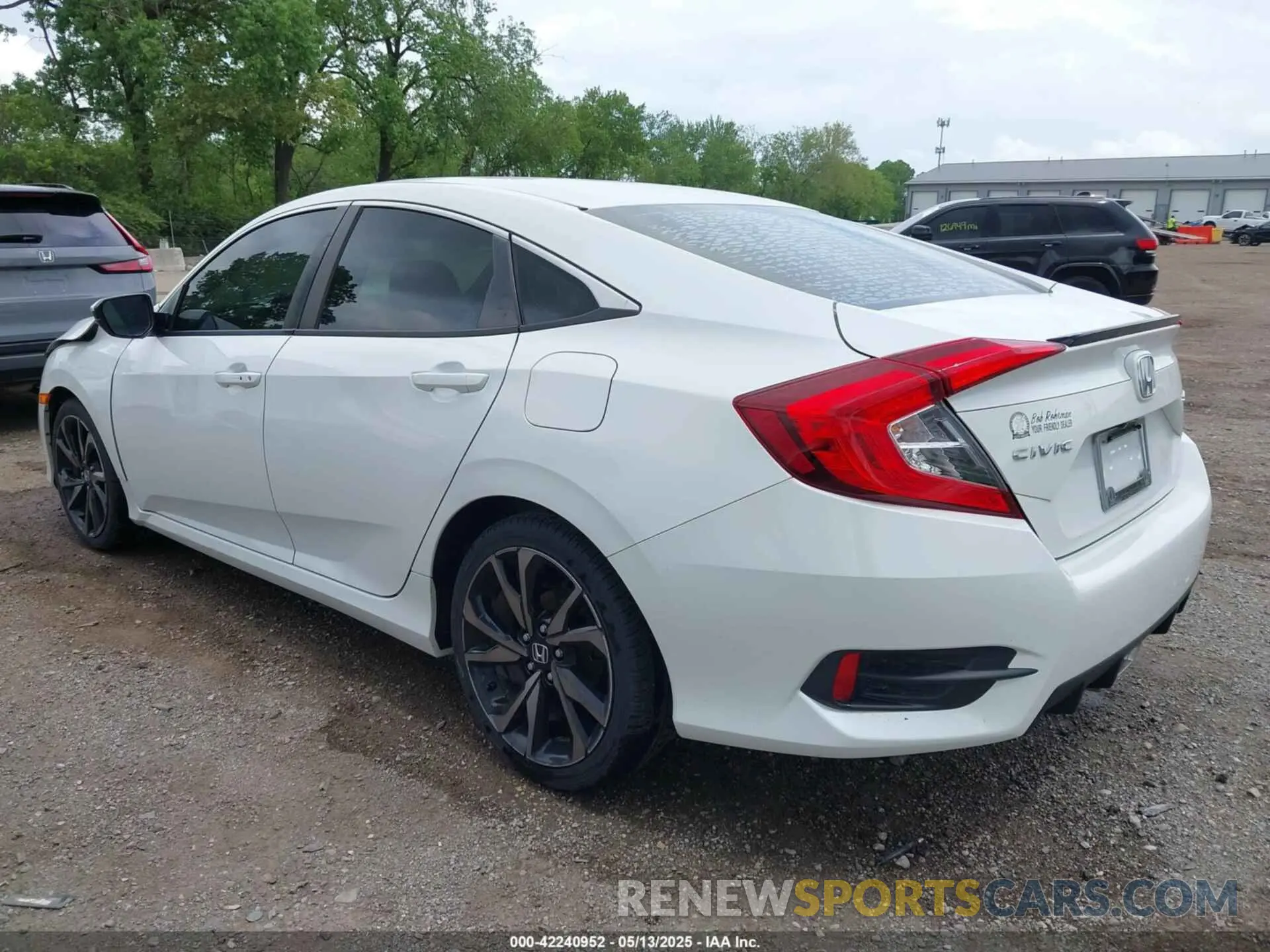 3 Photograph of a damaged car 2HGFC2F89LH504574 HONDA CIVIC 2020