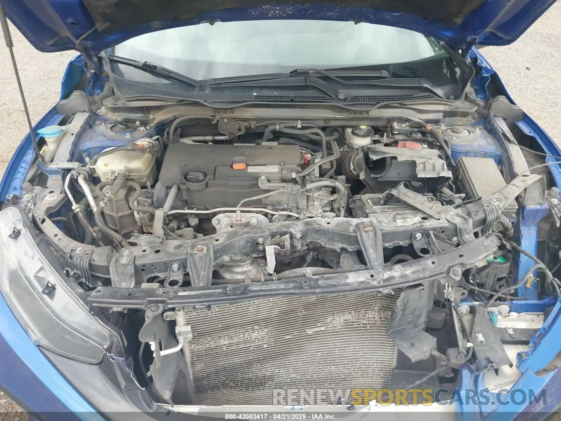 10 Photograph of a damaged car 2HGFC2F89LH523366 HONDA CIVIC 2020
