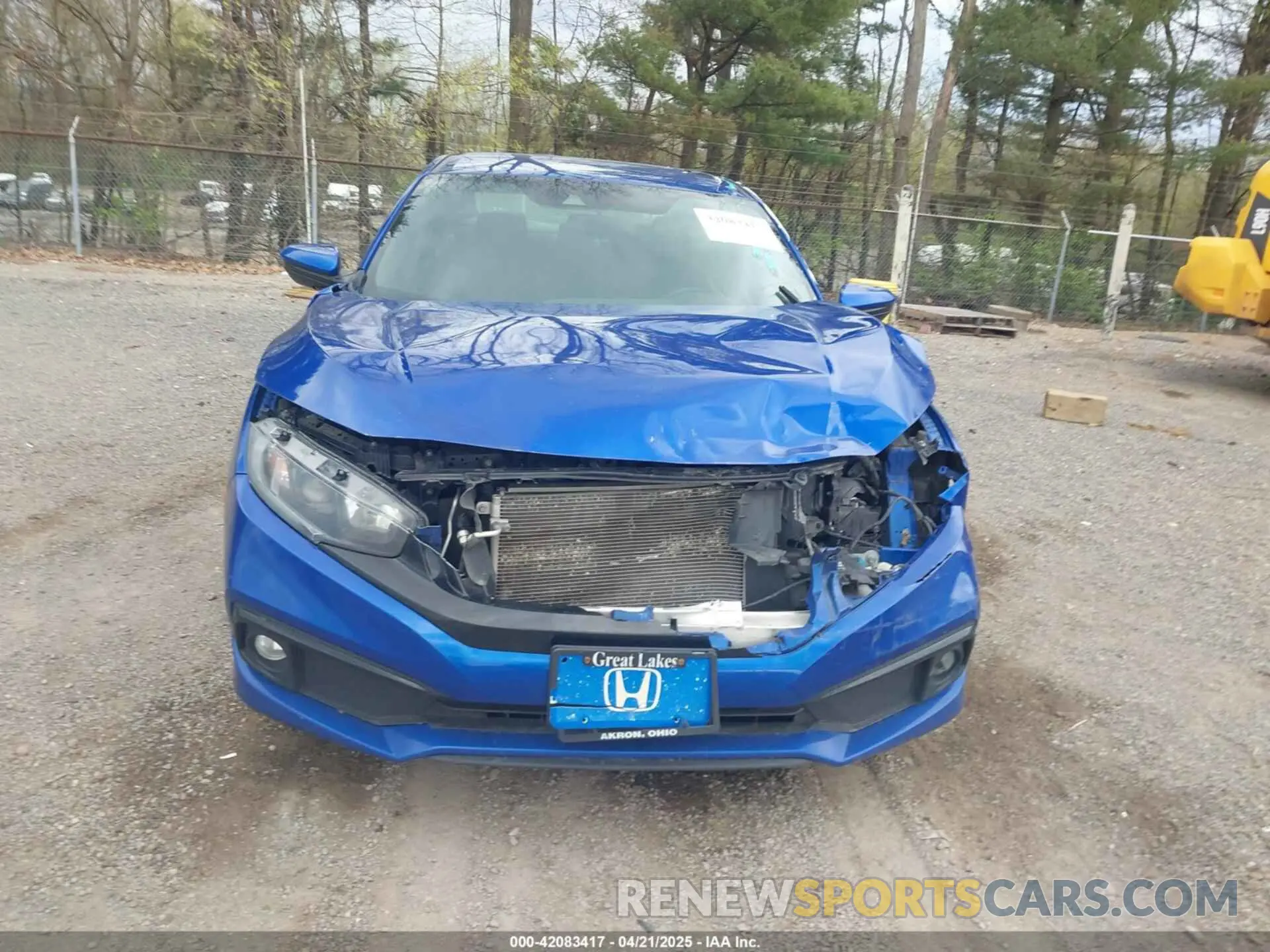 13 Photograph of a damaged car 2HGFC2F89LH523366 HONDA CIVIC 2020