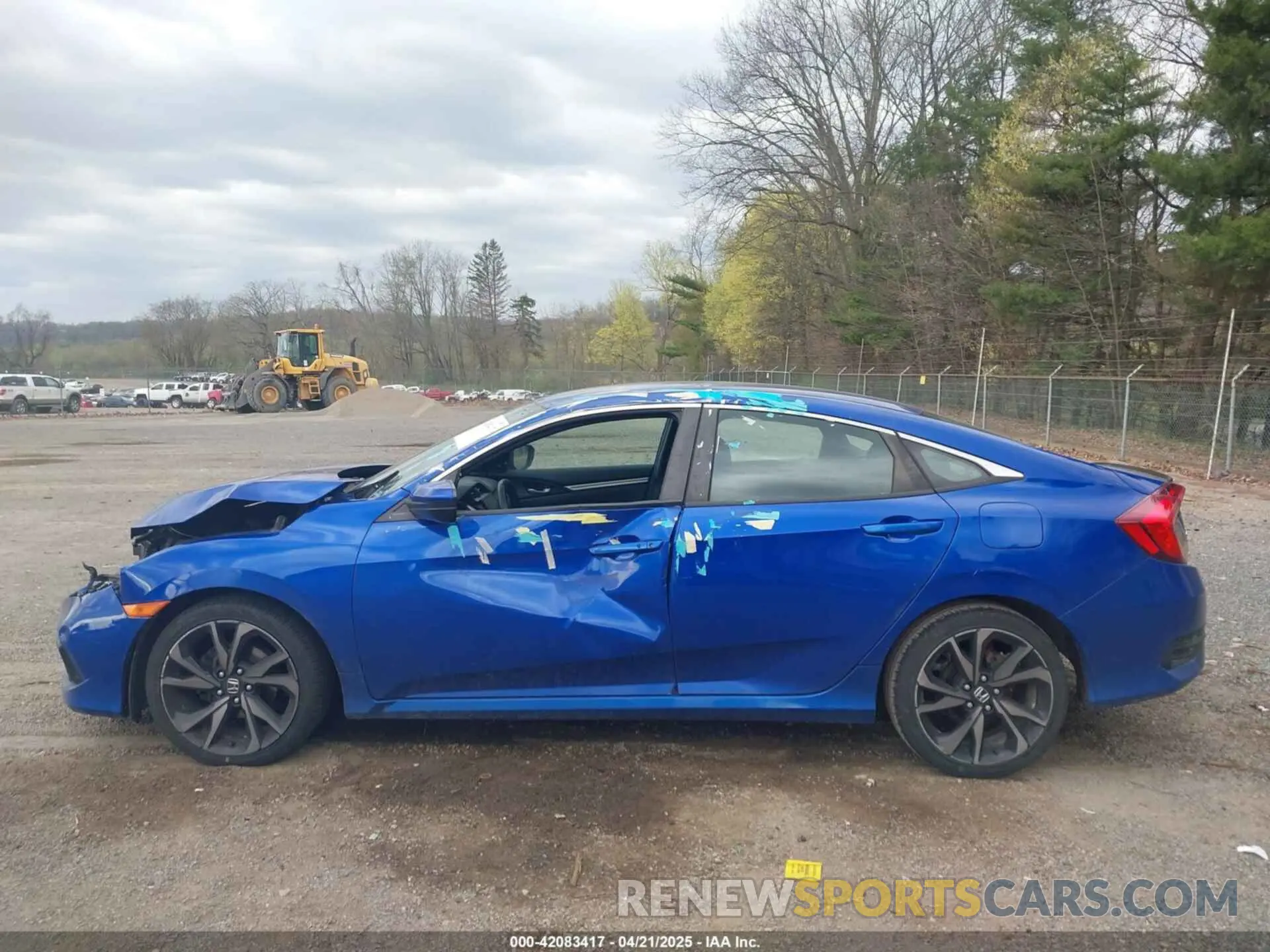15 Photograph of a damaged car 2HGFC2F89LH523366 HONDA CIVIC 2020