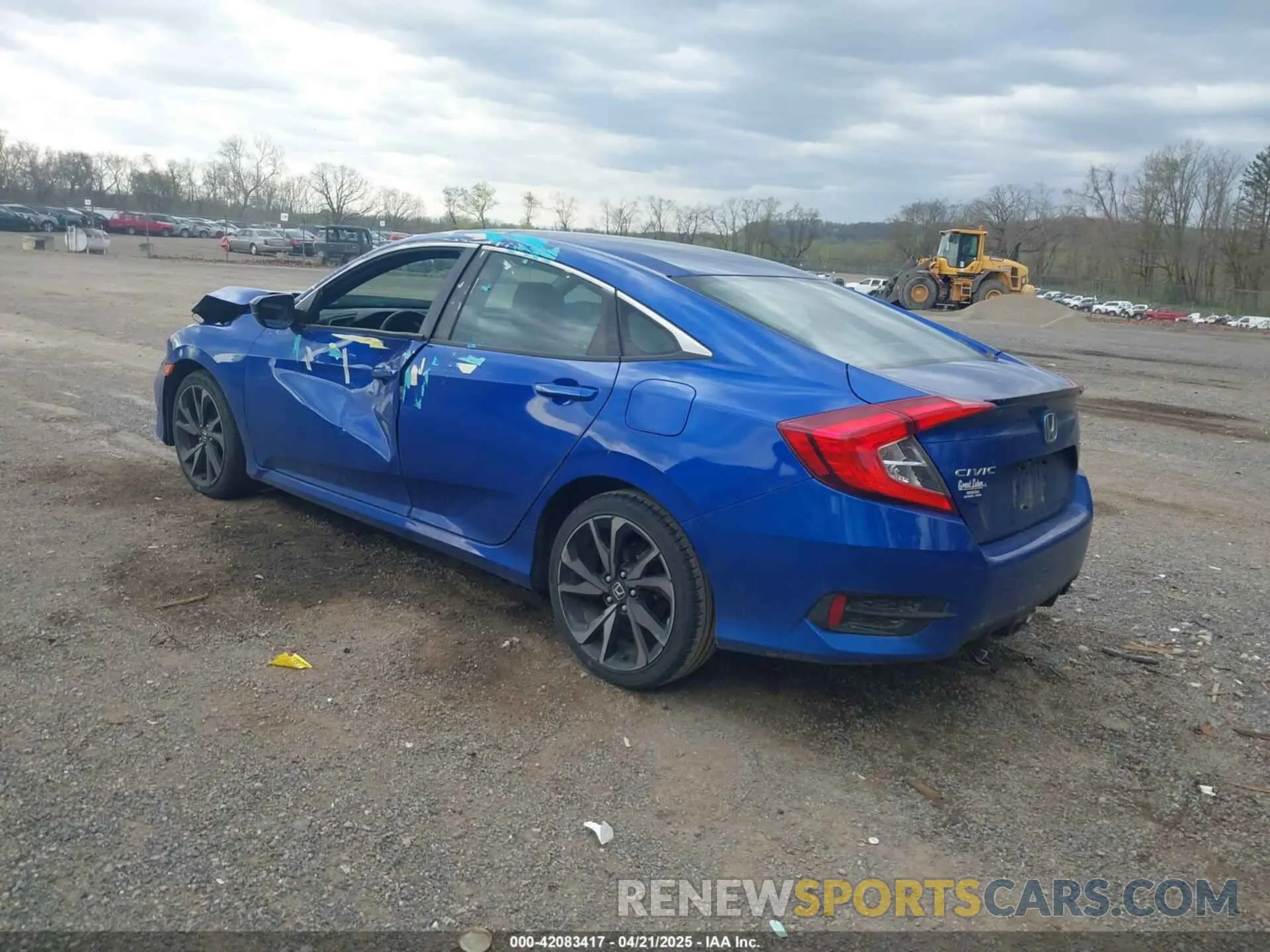 3 Photograph of a damaged car 2HGFC2F89LH523366 HONDA CIVIC 2020