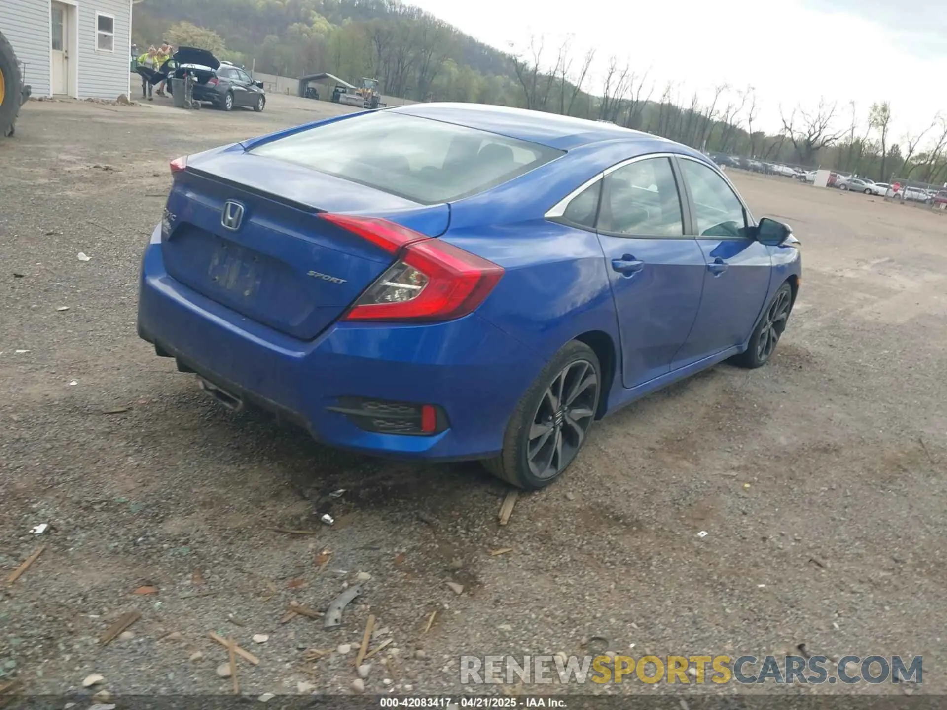 4 Photograph of a damaged car 2HGFC2F89LH523366 HONDA CIVIC 2020
