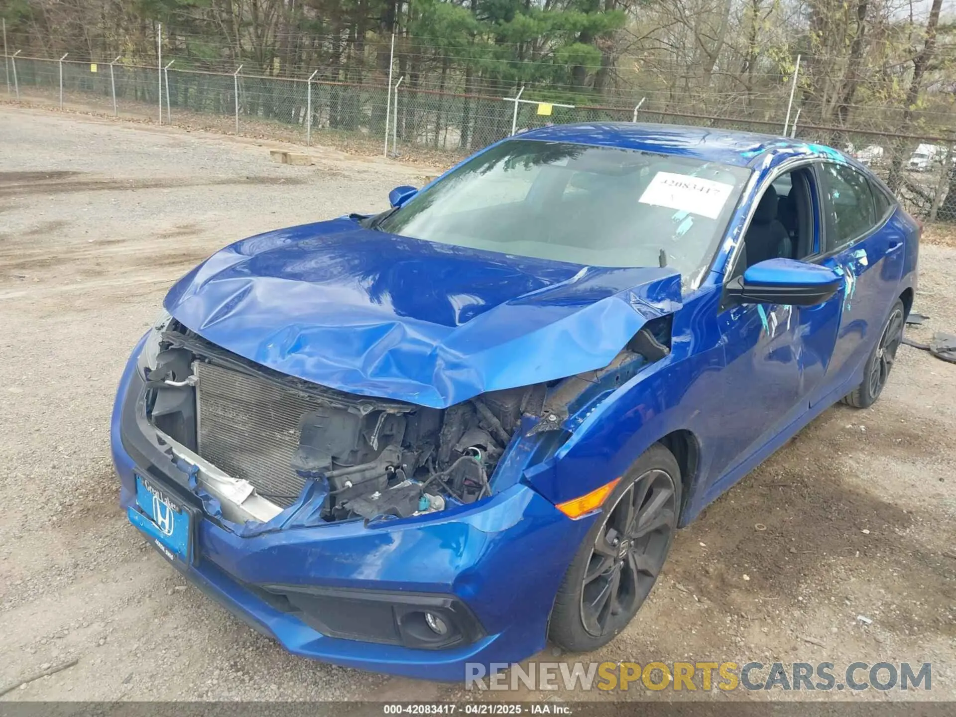 6 Photograph of a damaged car 2HGFC2F89LH523366 HONDA CIVIC 2020