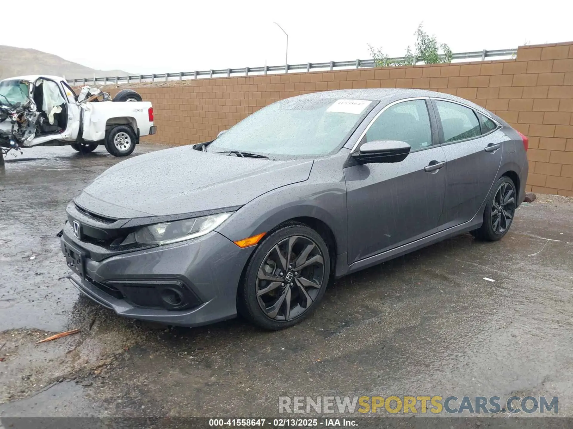 2 Photograph of a damaged car 2HGFC2F89LH528566 HONDA CIVIC 2020