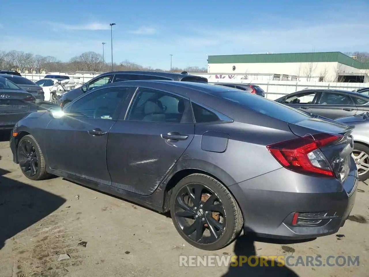 2 Photograph of a damaged car 2HGFC2F89LH542256 HONDA CIVIC 2020