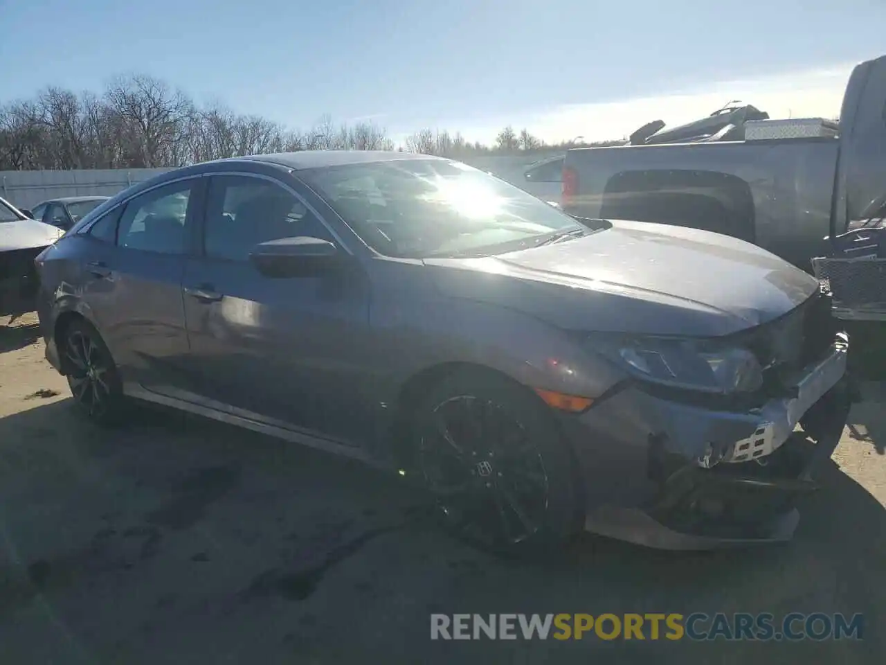 4 Photograph of a damaged car 2HGFC2F89LH542256 HONDA CIVIC 2020