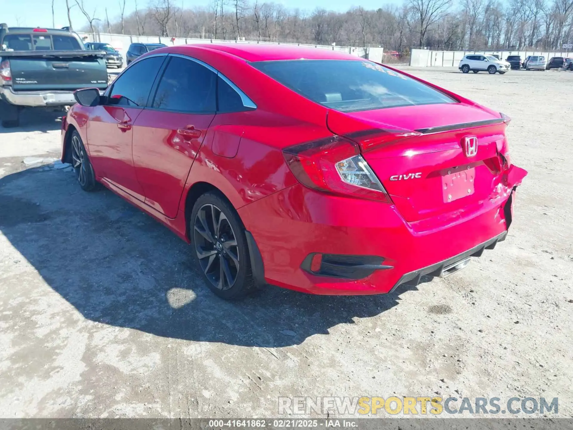 3 Photograph of a damaged car 2HGFC2F89LH550311 HONDA CIVIC 2020