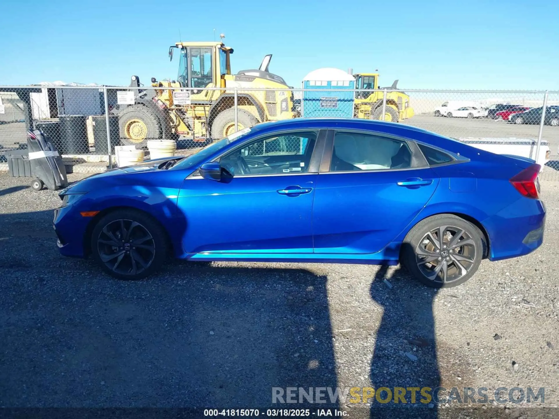 14 Photograph of a damaged car 2HGFC2F89LH555895 HONDA CIVIC 2020