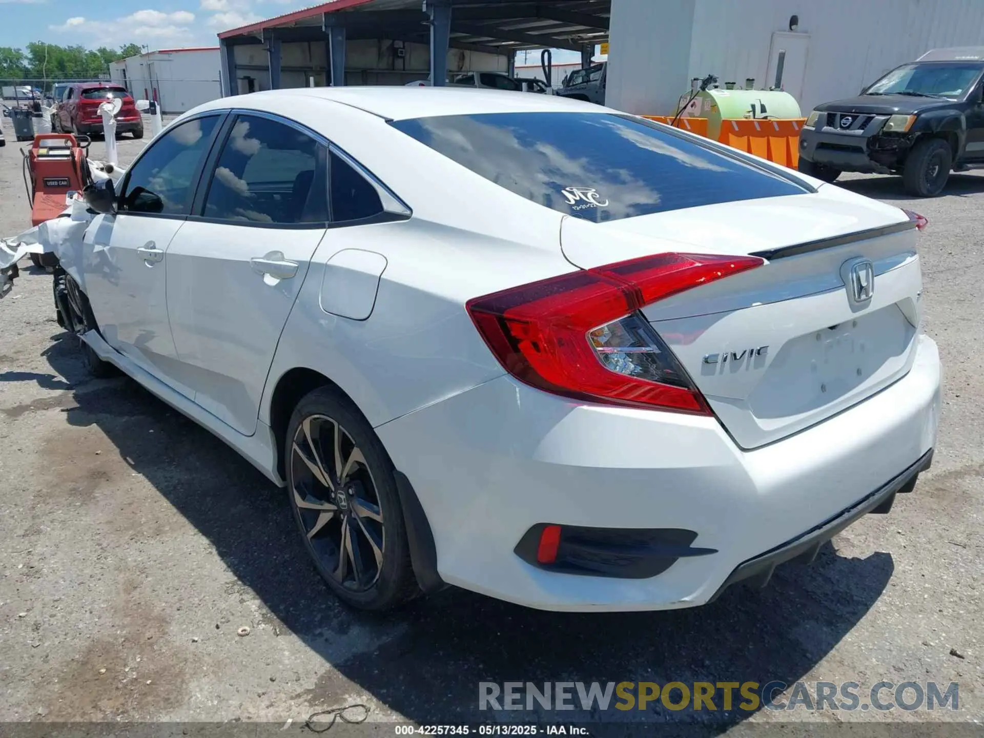 3 Photograph of a damaged car 2HGFC2F89LH556674 HONDA CIVIC 2020