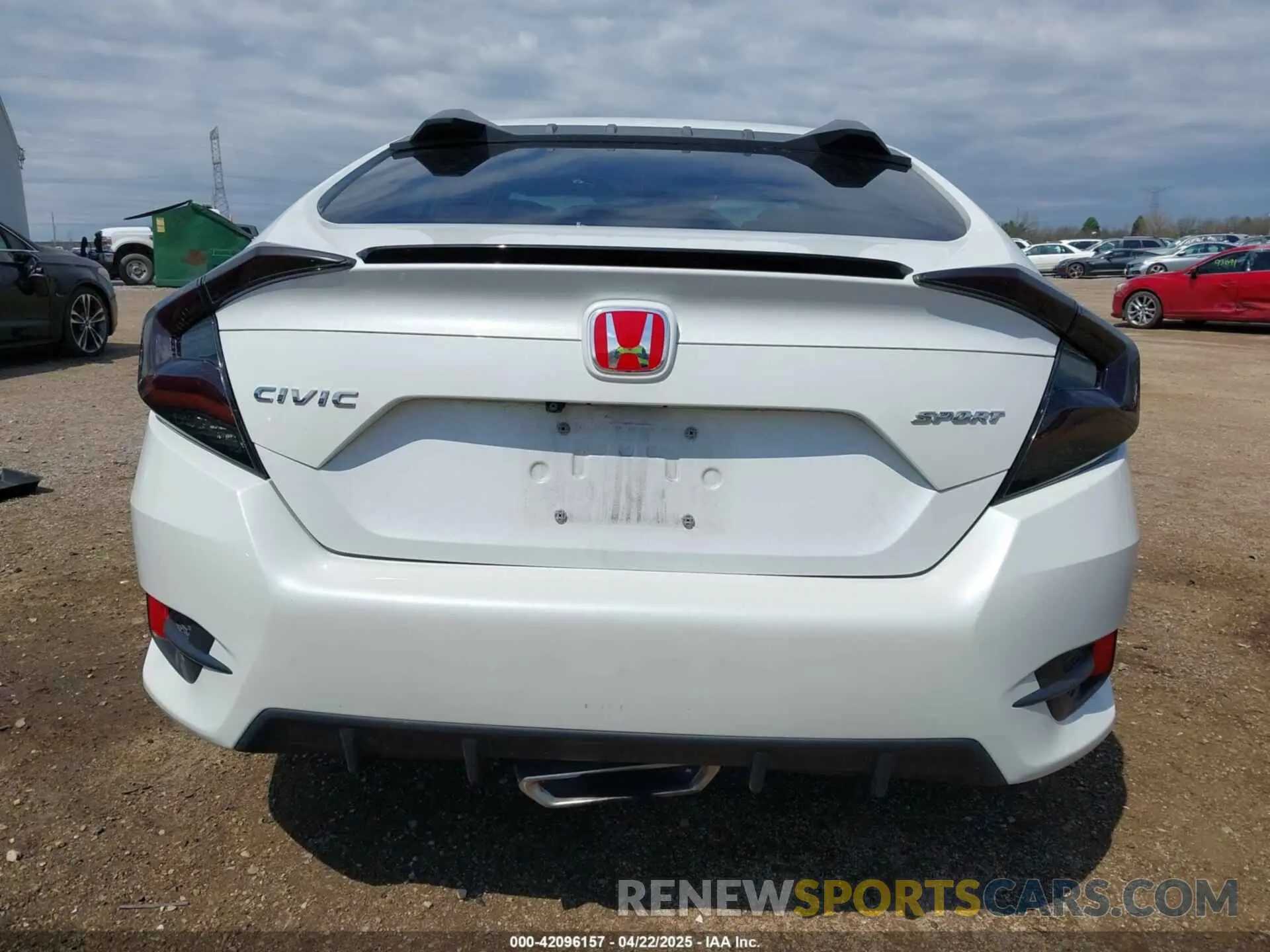 16 Photograph of a damaged car 2HGFC2F89LH584314 HONDA CIVIC 2020