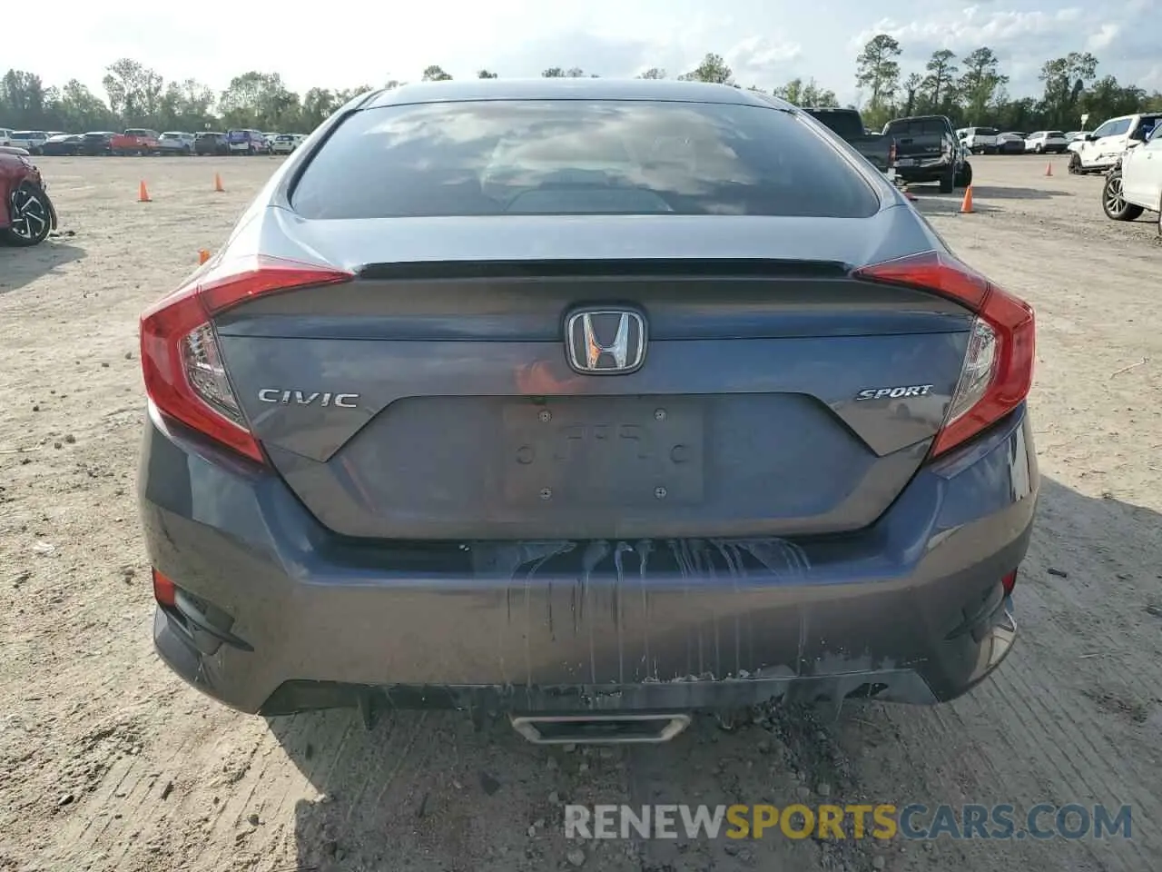 6 Photograph of a damaged car 2HGFC2F89LH586130 HONDA CIVIC 2020
