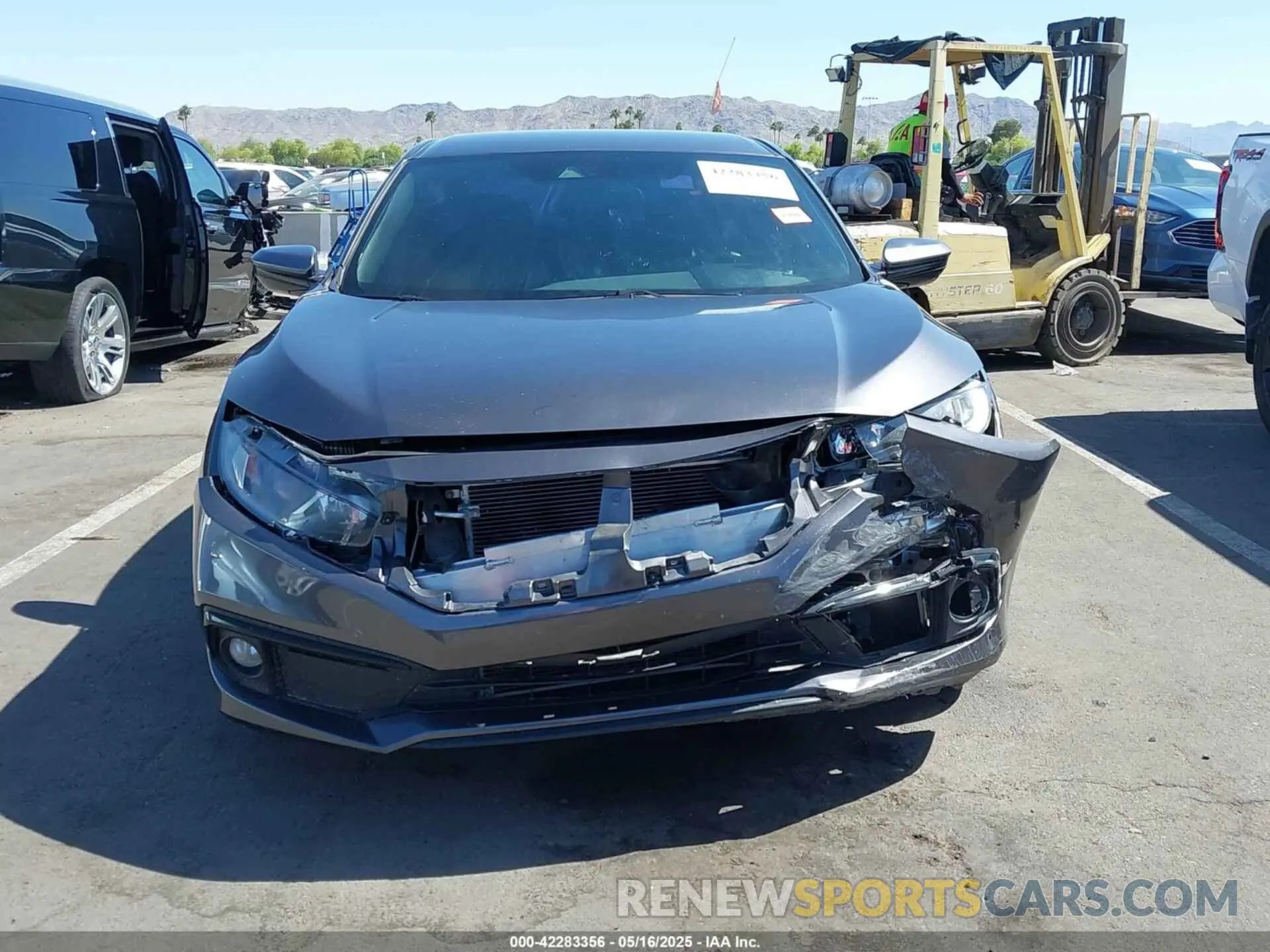 13 Photograph of a damaged car 2HGFC2F89LH590405 HONDA CIVIC 2020