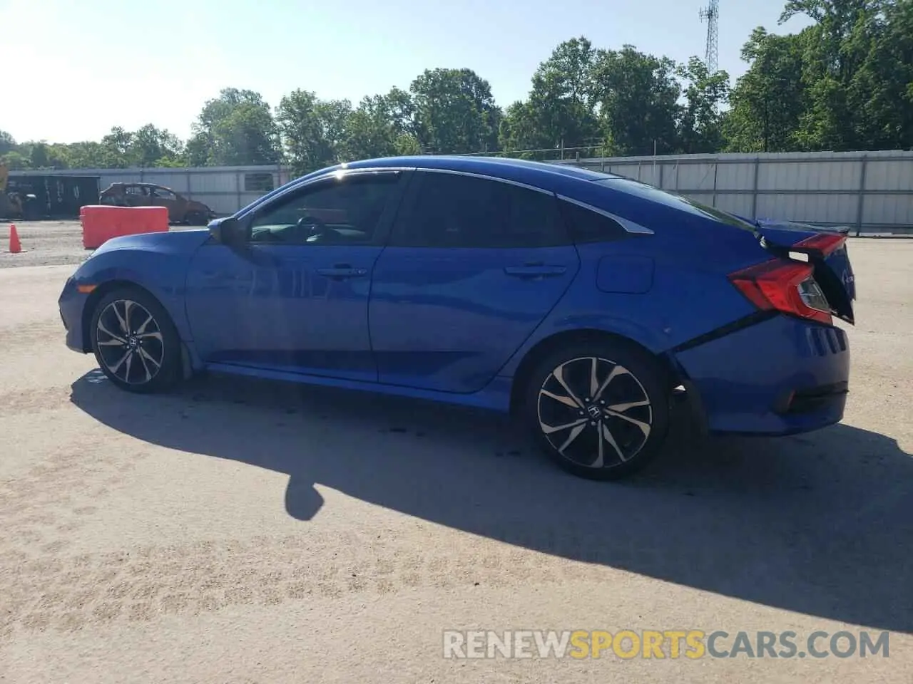 2 Photograph of a damaged car 2HGFC2F8XLH514496 HONDA CIVIC 2020