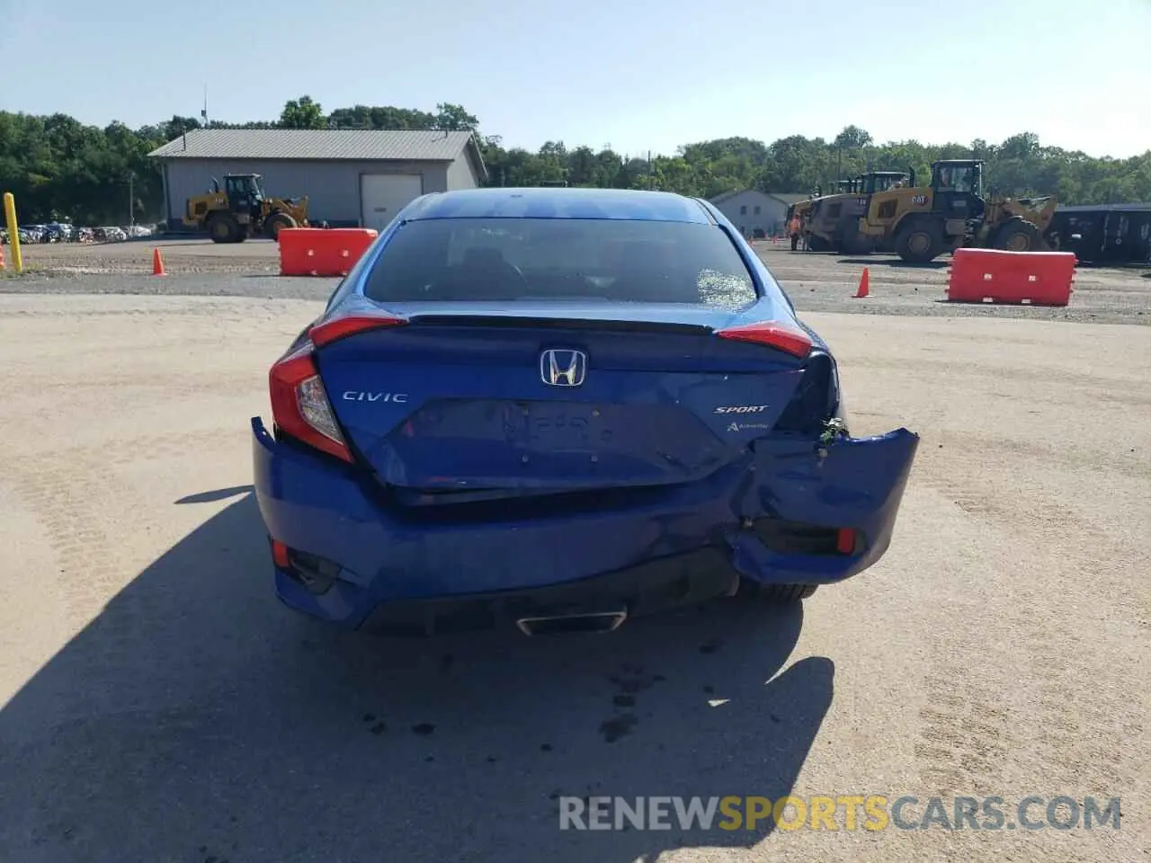 6 Photograph of a damaged car 2HGFC2F8XLH514496 HONDA CIVIC 2020