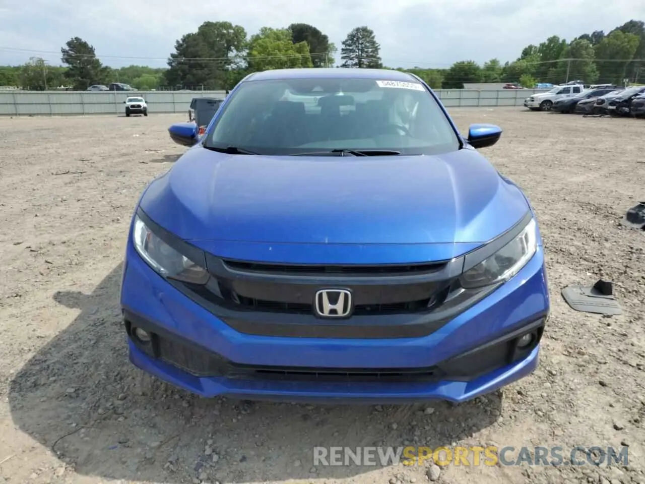 5 Photograph of a damaged car 2HGFC2F8XLH548874 HONDA CIVIC 2020