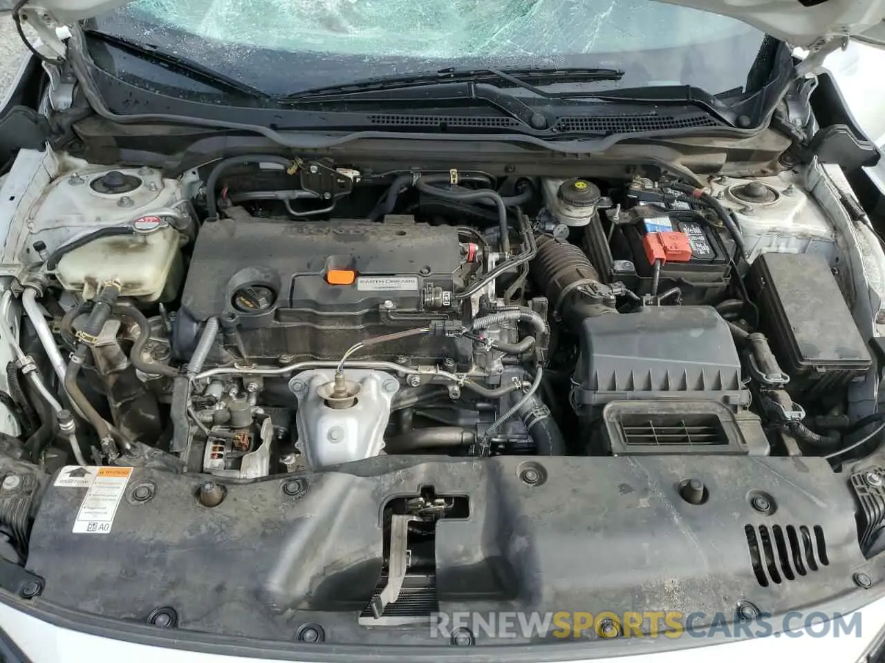 11 Photograph of a damaged car 2HGFC2F8XLH559616 HONDA CIVIC 2020