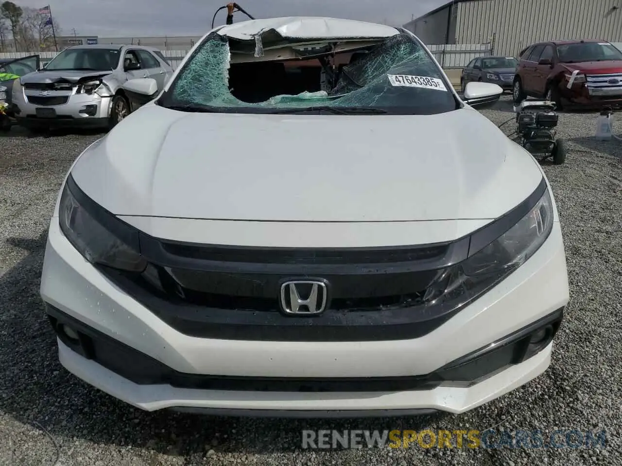5 Photograph of a damaged car 2HGFC2F8XLH559616 HONDA CIVIC 2020