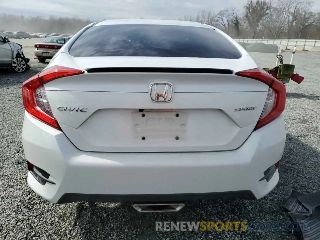 6 Photograph of a damaged car 2HGFC2F8XLH559616 HONDA CIVIC 2020