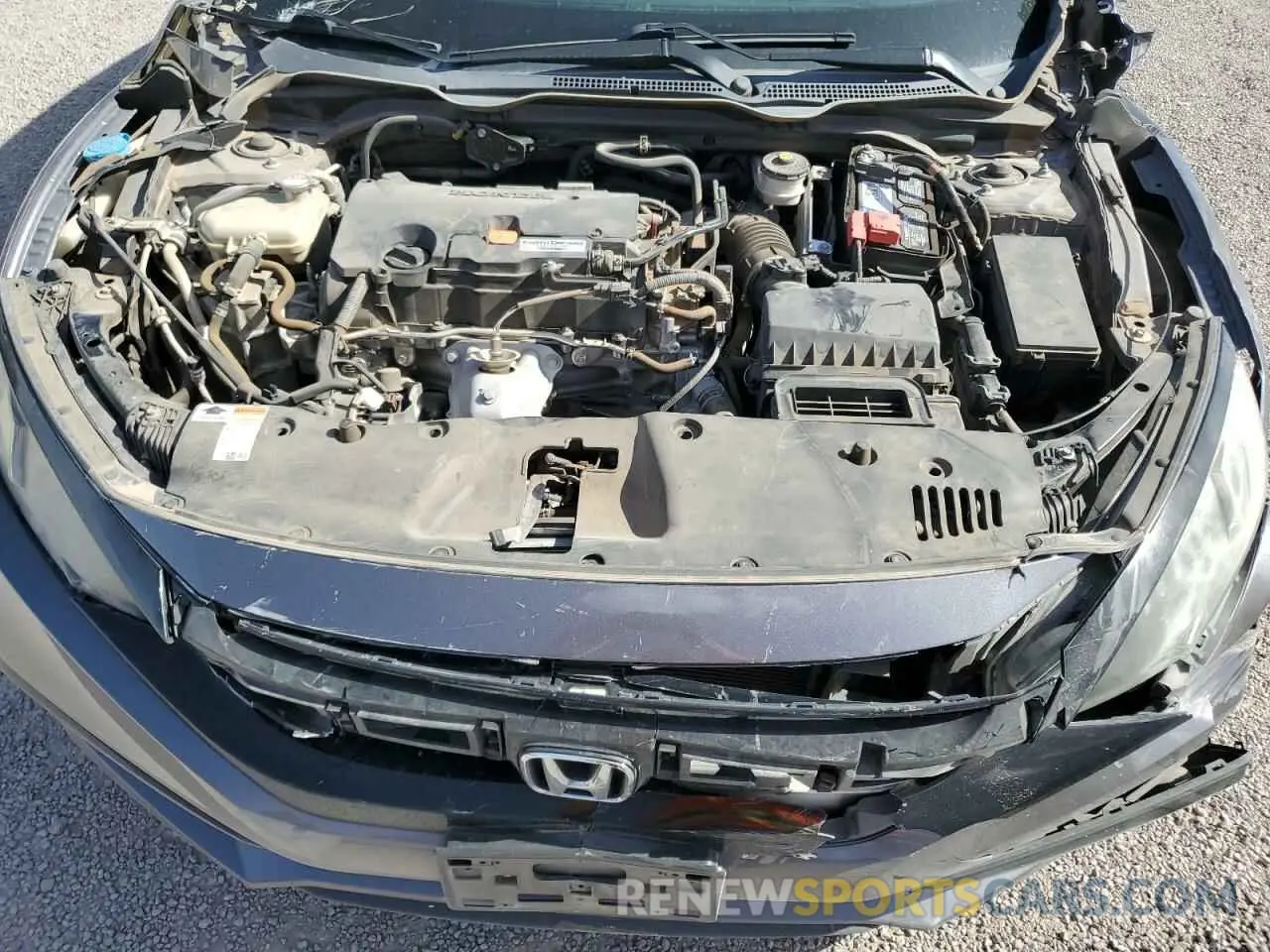 11 Photograph of a damaged car 2HGFC2F8XLH586119 HONDA CIVIC 2020