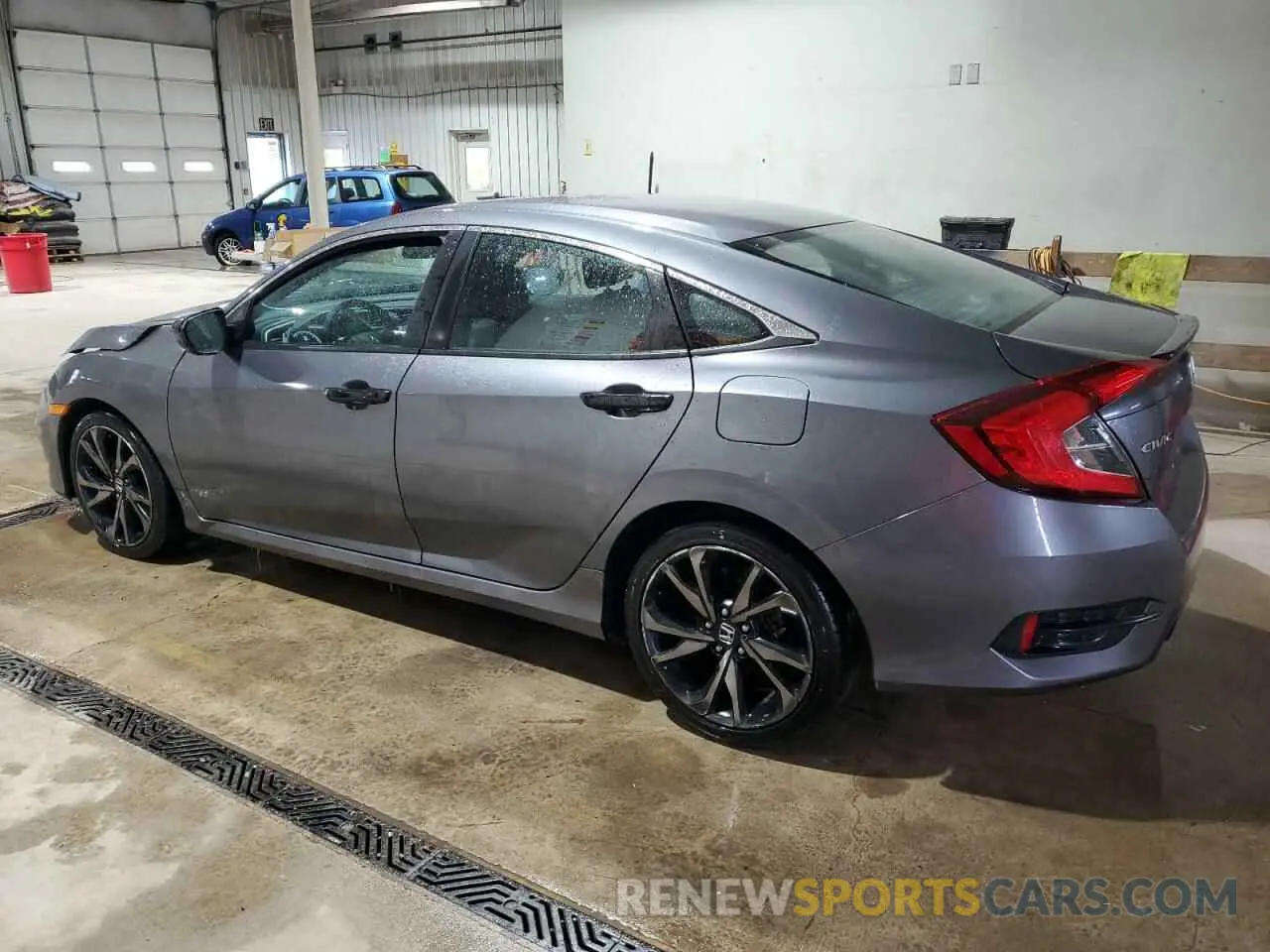 2 Photograph of a damaged car 2HGFC2F8XLH588047 HONDA CIVIC 2020