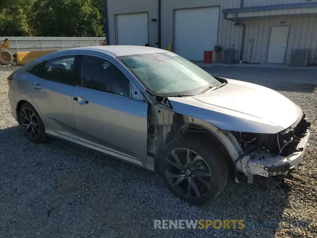4 Photograph of a damaged car 2HGFC2F8XLH596892 HONDA CIVIC 2020