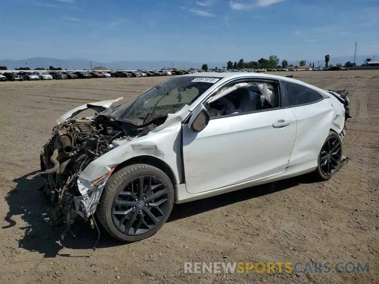 1 Photograph of a damaged car 2HGFC3A50LH751209 HONDA CIVIC 2020