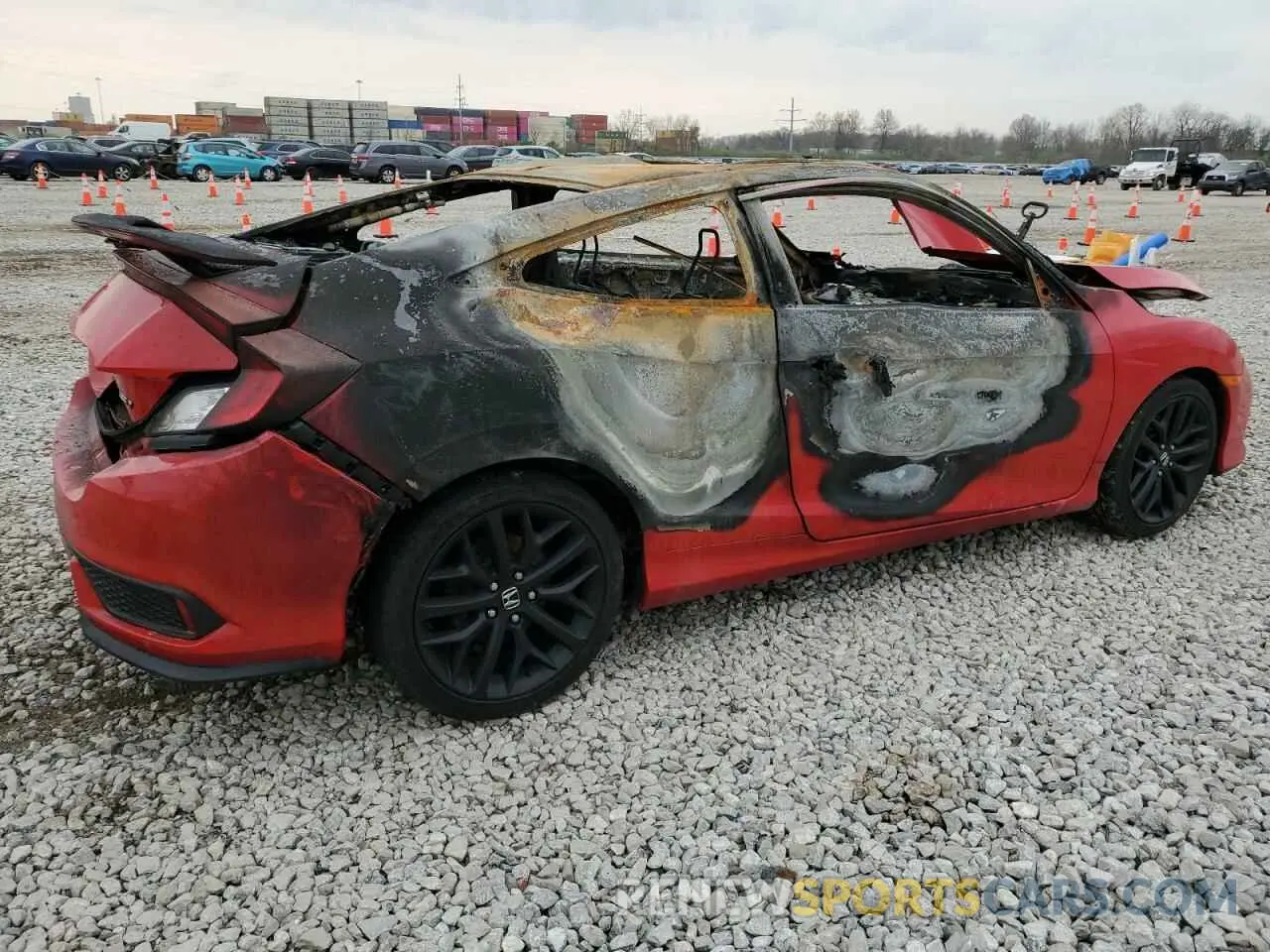 3 Photograph of a damaged car 2HGFC3A50LH752764 HONDA CIVIC 2020