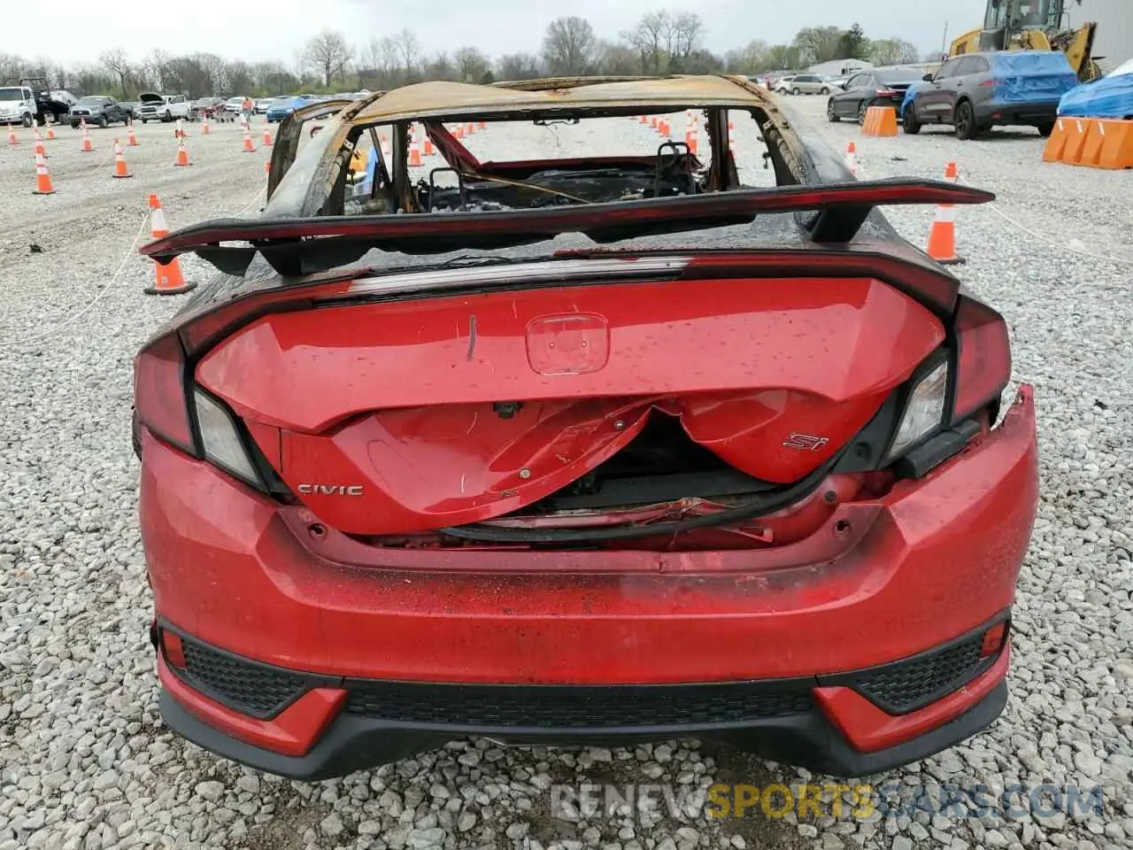 6 Photograph of a damaged car 2HGFC3A50LH752764 HONDA CIVIC 2020