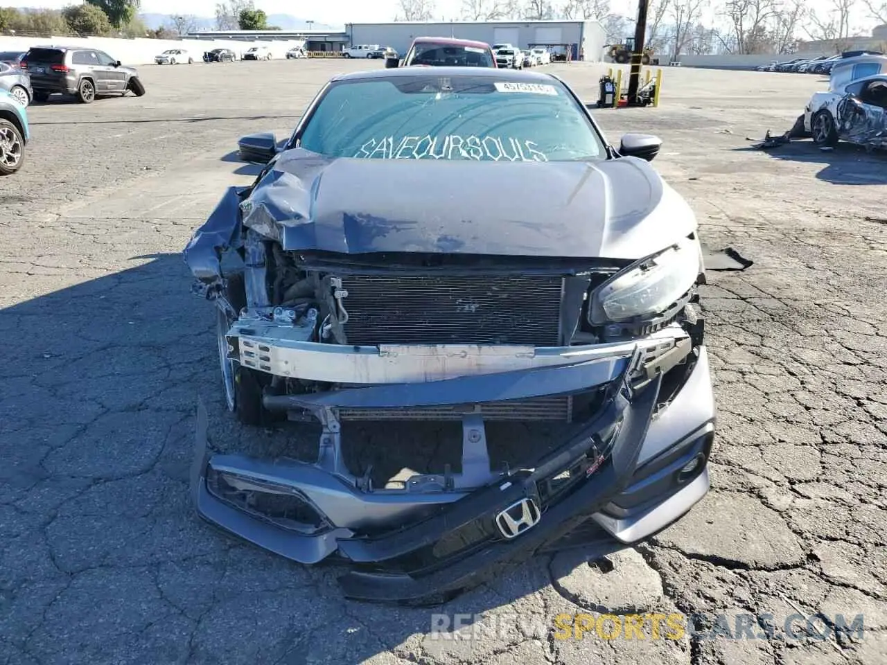 5 Photograph of a damaged car 2HGFC3A50LH752828 HONDA CIVIC 2020