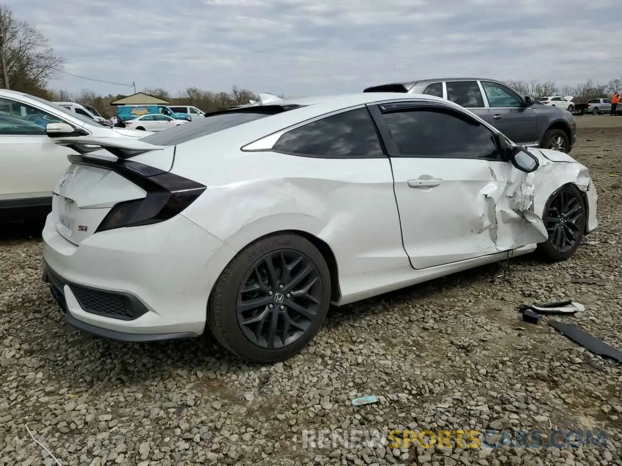 3 Photograph of a damaged car 2HGFC3A52LH751244 HONDA CIVIC 2020