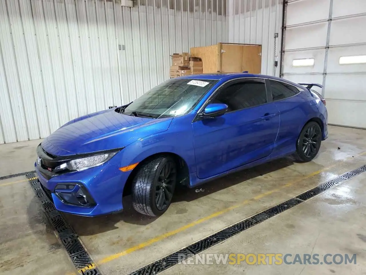 1 Photograph of a damaged car 2HGFC3A55LH750573 HONDA CIVIC 2020