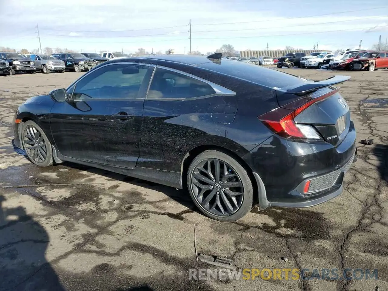 2 Photograph of a damaged car 2HGFC3A57LH752308 HONDA CIVIC 2020