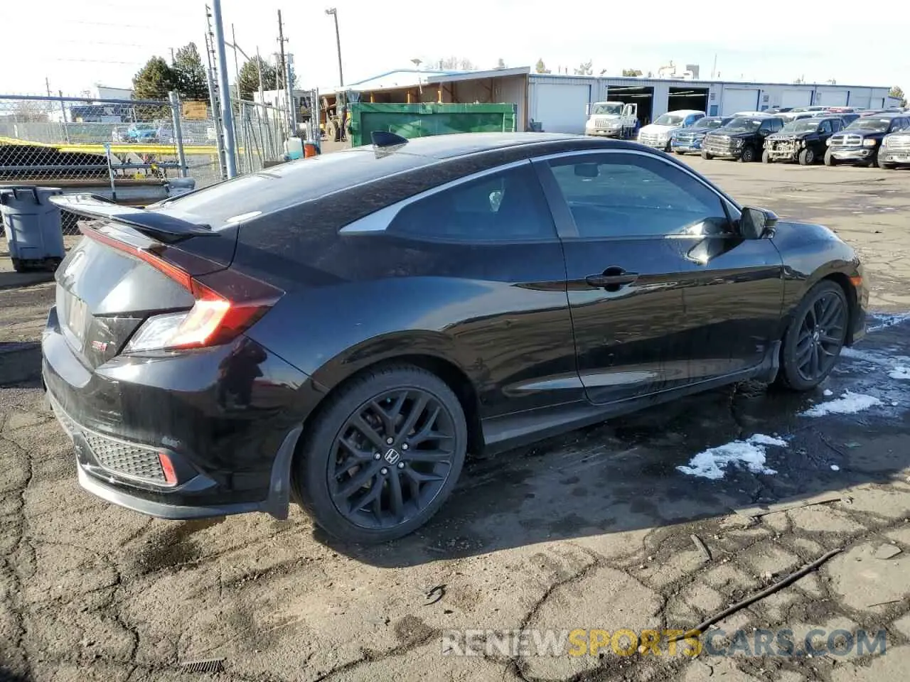 3 Photograph of a damaged car 2HGFC3A57LH752308 HONDA CIVIC 2020