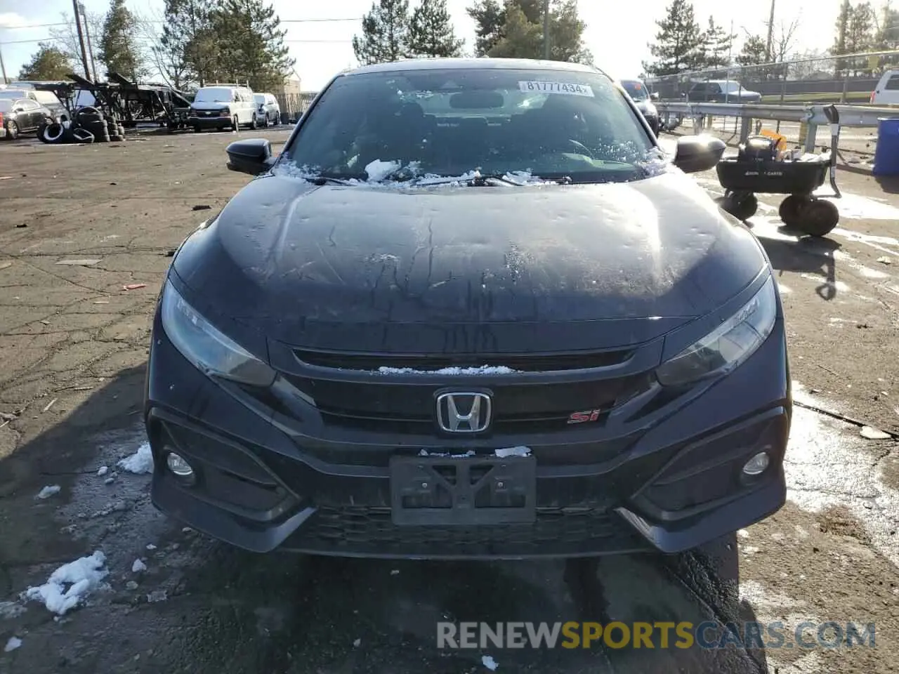 5 Photograph of a damaged car 2HGFC3A57LH752308 HONDA CIVIC 2020