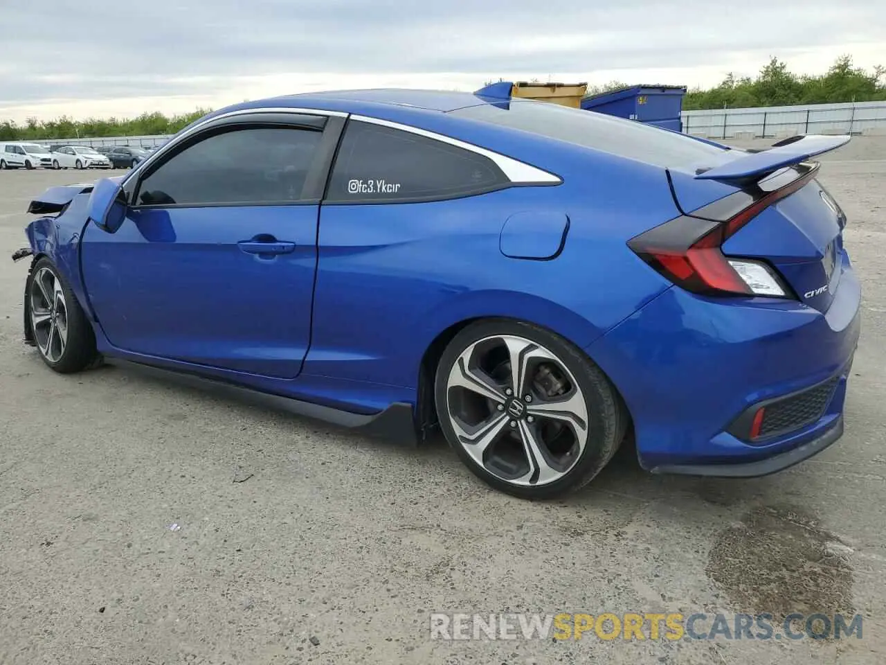 2 Photograph of a damaged car 2HGFC3A58LH754049 HONDA CIVIC 2020
