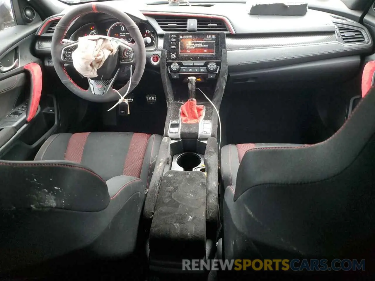 8 Photograph of a damaged car 2HGFC3A58LH754049 HONDA CIVIC 2020
