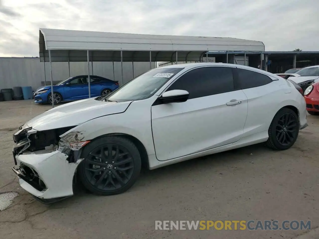 1 Photograph of a damaged car 2HGFC3A59LH753766 HONDA CIVIC 2020
