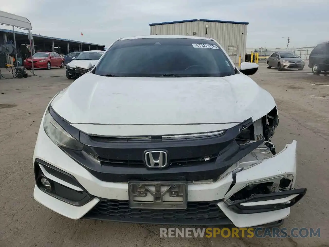5 Photograph of a damaged car 2HGFC3A59LH753766 HONDA CIVIC 2020
